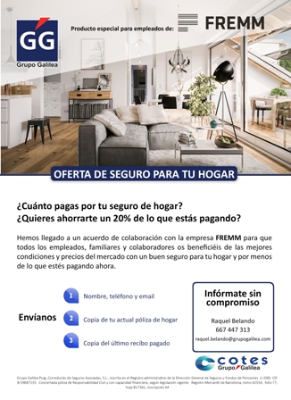 Oferta de COTES en seguro de hogar