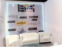 Stand para "Level", un grupo empresarial de ámbito nacional e internacional de referencia en el sector de la promoción inmobiliaria.