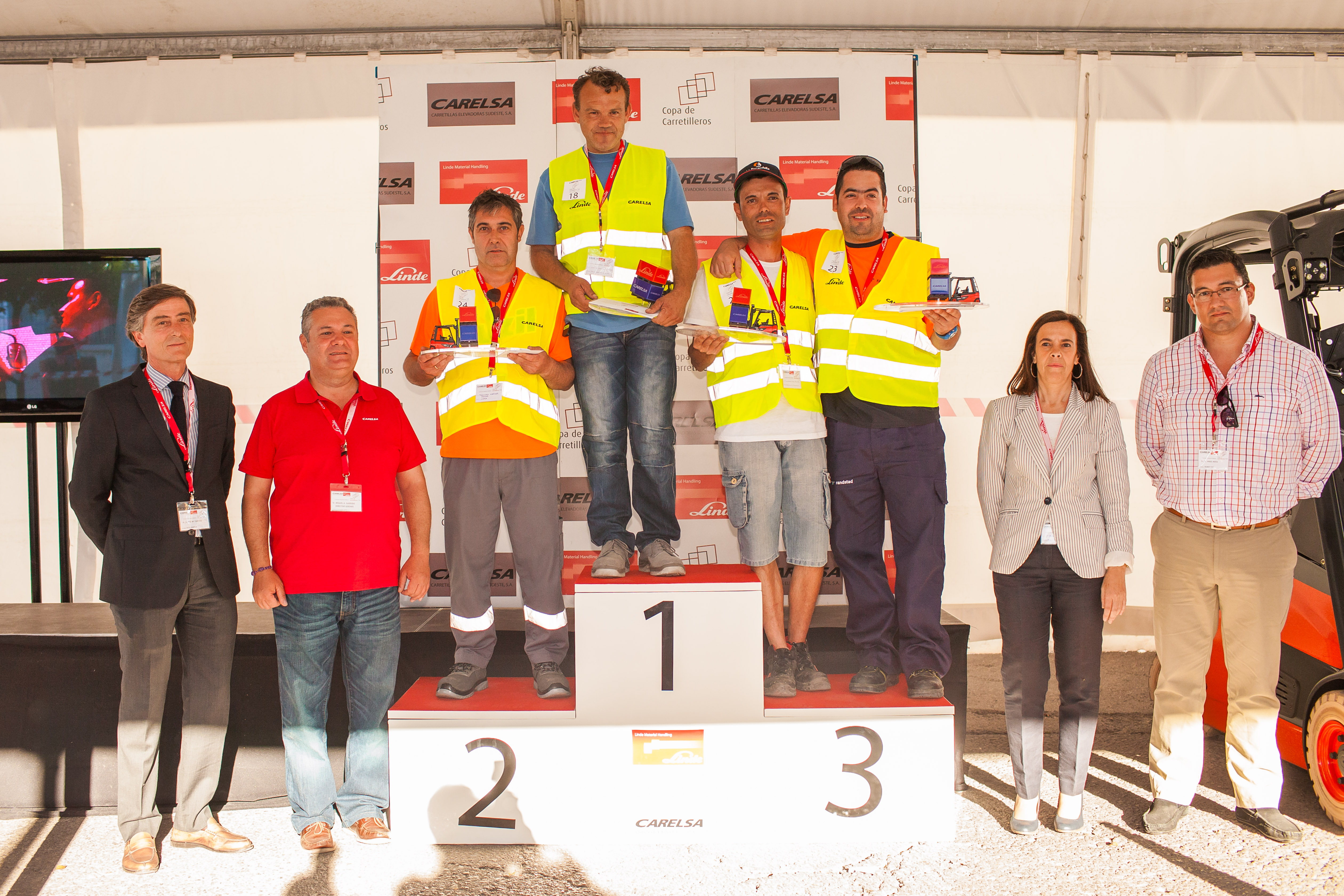 Éxito del I Campeonato Regional de Carretilleros organizado por Carelsa