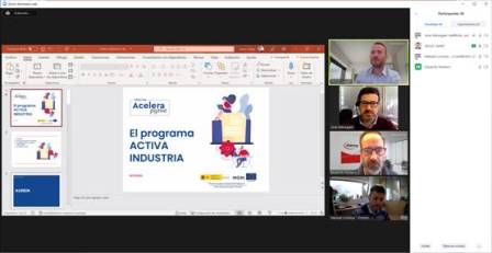 La Oficina Acelera Pyme llama a aprovechar las ayudas Activa Industria, abiertas hasta el 15D