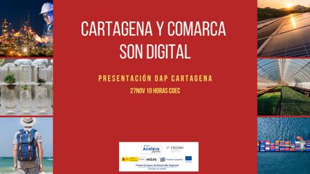 Acelera Pyme abrirá en Cartagena para avanzar en digitalización junto a las pymes y autónomos de la comarca